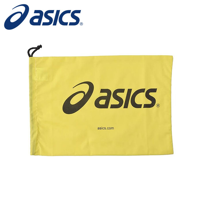 【メール便可230円】★ローカットモデルの収納にオススメ★【アシックス　asics】 シューズ袋(M) シューズバッグ 男女兼用 TZS986 (04) イエロー [231004] 父の日 プレゼント