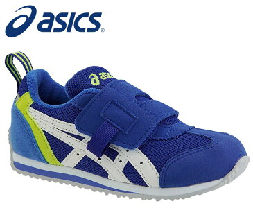 【送料無料】【asics　アシックス】【シューズ　靴】 1144A083 FWキッズ シューズ 子供靴(約3〜7歳の児童向け) プレスクール アイダホ MINI(ミニ) KT-ES 2 男の子 ブルー×ホワイト スクスク SUKUSUKU すくすく ジュニア 400 [211003]