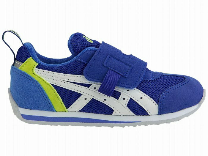 【送料無料】【asics　アシックス】【シューズ　靴】 1144A083 FWキッズ シューズ 子供靴(約3〜7歳の児童向け) プレスクール アイダホ MINI(ミニ) KT-ES 2 男の子 ブルー×ホワイト スクスク SUKUSUKU すくすく ジュニア 400 [211003]