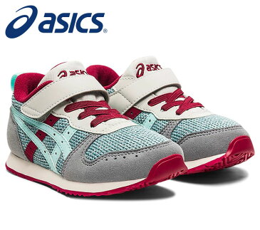 【送料無料】【asics　アシックス】【シューズ　靴】 1144A194 FWキッズ シューズ 子供靴(約3〜7歳の児童向け) 男の子 プレスクール ミクト MINI(ミニ) MC スモークブルー×ミント スクスク SUKUSUKU すくすく ジュニア 400 [211003]