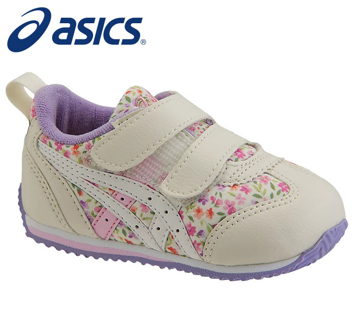 【asics　アシックス】【シューズ　靴】 TUB167 FWキッズ・ベビー シューズ 子供靴(約1歳〜3歳の幼児向け) アイダホ BABY CT 4 女の子 ラベンダー スクスク SUKUSUKU すくすく 500 [211003]