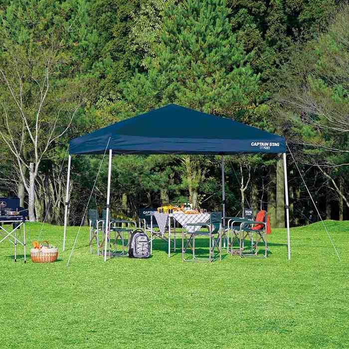 【 キャプテンスタッグ CAPTAIN STAG パール金属 】 【アウトドア】 クイックシェード 300UV バック付 ..