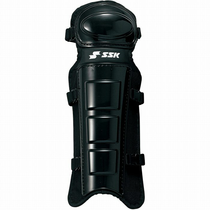 【送料無料】【SSK　エスエスケイ】【防具】野球 審判用レガーズ(硬式・軟式・ソフトボール兼用)　UPL400 ブラック メンズ・ユニセックス　[210319]