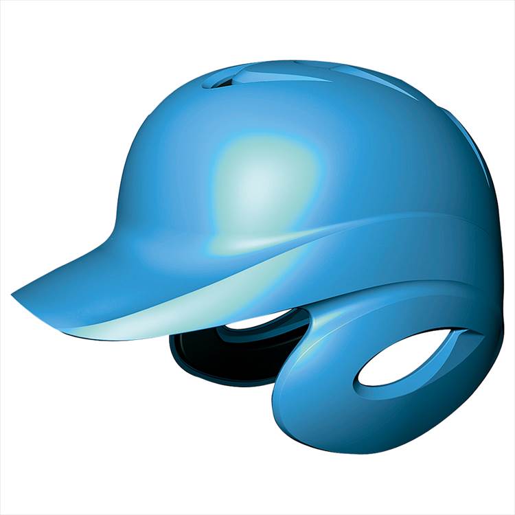 【送料無料】【SSK　エスエスケイ】野球 少年軟式用ヘルメット 少年軟式打者用両耳付きヘルメット H1500J (60) ブルー　[200120]