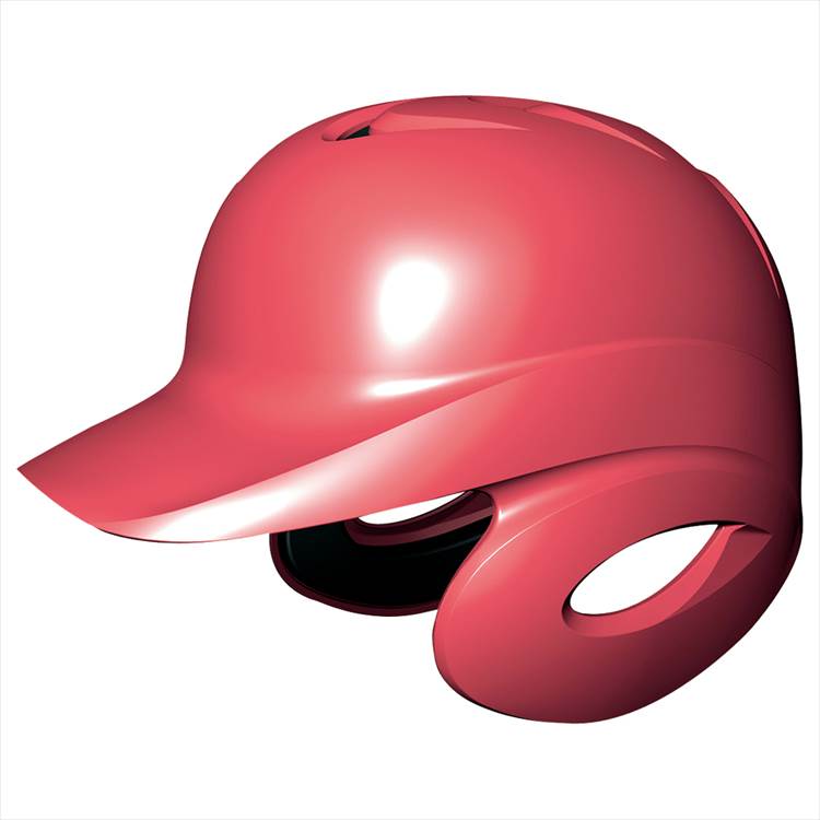 【送料無料】【SSK　エスエスケイ】野球 軟式用ヘルメット 軟式打者用両耳付きヘルメット H2500 (20) レッド　[200120]