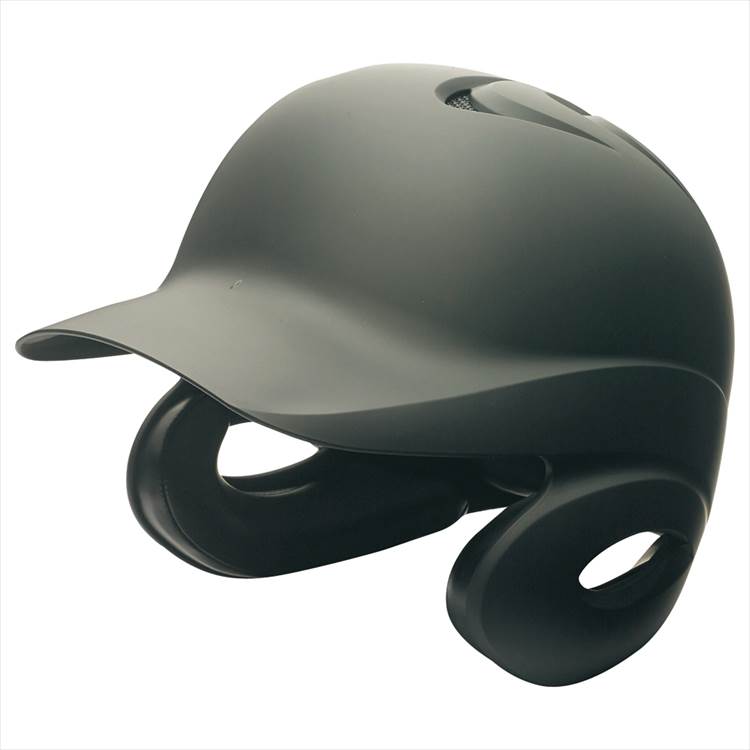 【送料無料】【SSK　エスエスケイ】野球 軟式用ヘルメット 軟式打者用両耳付きヘルメット(艶消し) H2500M (90M) マットブラック　[200120] 父の日 プレゼント