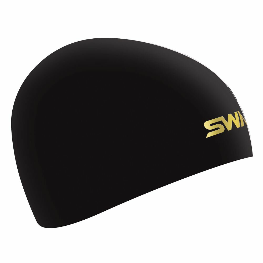 【メール便可230円】【スワンズ　SWANS　山本光学】 水泳 シリコンキャップ(ピッタリとフィット、低抵抗な本格レーシングタイプ) FINA承認 メンズ レディース 男女兼用 SA10S SA-10S (041)BK ブラック [220727] 父の日