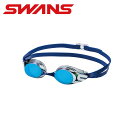 【メール便可230円】【スワンズ SWANS 山本光学】 水泳 6〜12才向けのジュニア用レーシングモデル 競泳 ノンクッション スイミングゴーグル ミラー 子...