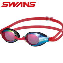 【メール便可230円】【スワンズ SWANS 山本光学】 水泳 スイミングゴーグル(肌に優しい柔らかいシリコーンクッション採用のレーシングモデル) AQUALI...