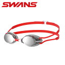 【メール便可230円】【 スワンズ SWANS 山本光学 】 水泳 スイミングゴーグル(レーシングモデル) ノンクッション ミラー メンズ レディース 男女兼用...