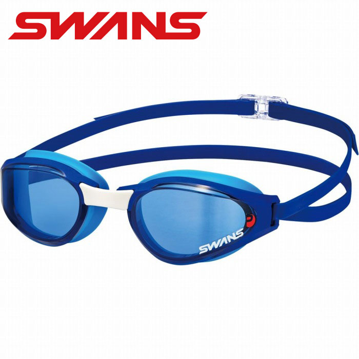 【メール便可230円】【 スワンズ SWANS 山本光学 】 水泳 スイミングゴーグル(流水抵抗の低減を実現した「カーブレンズ」クッション付モデル) メンズ レ...