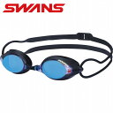【メール便可230円】【 スワンズ SWANS 山本光学 】 水泳 スイミングゴーグル(SWANS定番のクッション付きのレーシングモデル) SRX-NPAF高密...