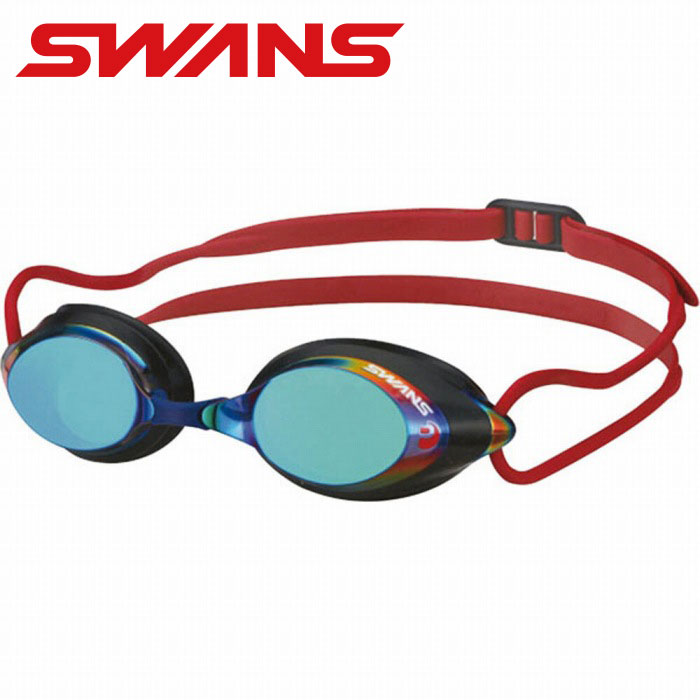 【メール便可230円】【 スワンズ SWANS 山本光学 】 水泳 スイミングゴーグル(SWANS定番のクッション付きのレーシングモデル) SRX-NPAF高密...