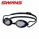 【メール便可230円】【 スワンズ SWANS 山本光学 】 水泳 スイミングゴーグル(SWANS定番のクッション付きのレーシングモデル) SRX-NPAF高密...