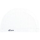 【メール便可230円】【 タバタ Tabata 】【アクセサリー】 VIEW(ビュー) スイミングキャップ 水泳 スイム・キャップ TBT-V52 (W)ホワイ...