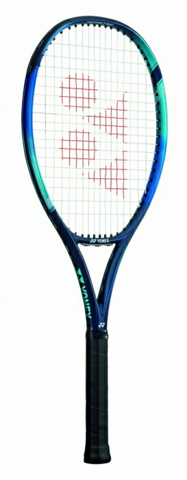 [最大2000円OFFクーポン発行中]★柔らかい打球感と軽快な弾きで飛ばす★【ヨネックス　YONEX】 07EZF 硬式テニス ラケット(フレームのみ) Eゾーン フィール スカイブルー 018 [220302] 父の日 プレゼント