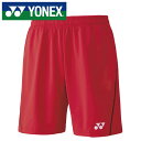 【メール便可230円】【ヨネックス YONEX】【ウェア】 15124 テニス・バドミントン ニットハーフパンツ メンズ レディース 男女兼用 UVカット サン...
