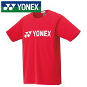 [最大2000円OFFクーポン発行中]【メール便可230円】【ヨネックス　YONEX】【ウェア】 16501J テニス・バドミントン ジュニア用ドライTシャツ 子供 こども サンセットレッド 496 [220508]