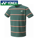 【メール便送料無料】【ヨネックス YONEX】【ウェア】テニス・バドミントン Tシャツ メンズ レディース 男女兼用 16678 (149) オリーブ [240...