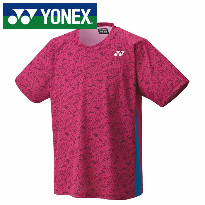乐天商城 - 【メール便可230円】【 ヨネックス YONEX 】【 ウェア 】テニス・バドミントン ドライTシャツ メンズ レディース 男女兼用 16734 (302) グレープ [240523][amz]