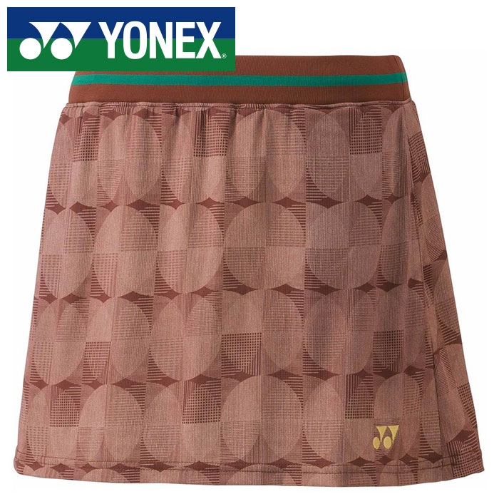 乐天商城 - 【メール便送料無料(追跡可能)】【 ヨネックス YONEX 】【 ウェア 】 レディース スカート 女性 テニス バドミントン 26139 (030) セピア [241209][amz]