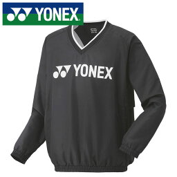 【送料無料】【ヨネックス　YONEX】【ウェア】 32033 テニス・バドミントン 裏地付ブレーカー メンズ レディース 男女兼用 UVカット ブラック 007 [220508]