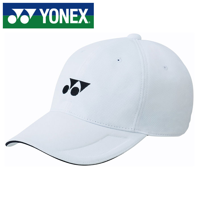 【ヨネックス　YONEX】【帽子】 40061 テニス・バドミントン キャップ メンズ レディース 男女兼用 ホワイト 011 [220508] 父の日 プレゼント