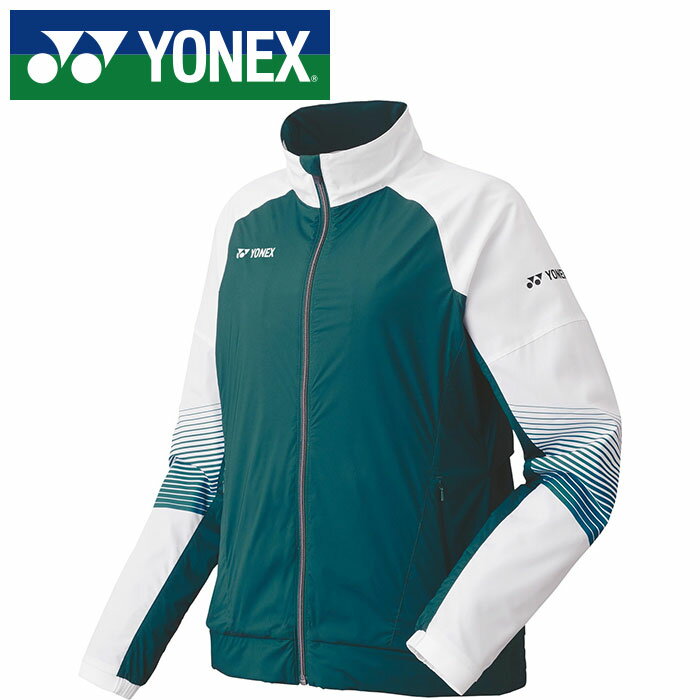 [最大2000円OFFクーポン発行中]【送料無料】【ヨネックス　YONEX】【ウェア】テニス・バドミントン 78067 ウィメンズ裏地付きウィンドウォーマーシャツ (レディース) 女性用 ディープグリーン ヒートカプセルダブル あたたかい UVカット 吸汗速乾 制電 撥水 269 [211013]