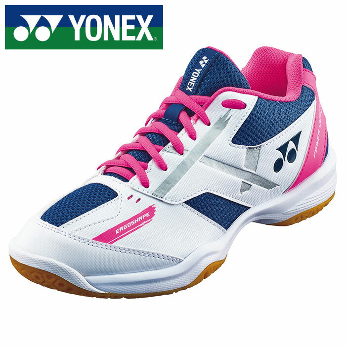 【送料無料】【ヨネックス　YONEX】【シューズ　靴】 SHB670 バドミントン バドシューズ パワークッション670 レディース 女性用 ホワイト/ピンク 062 [220508]