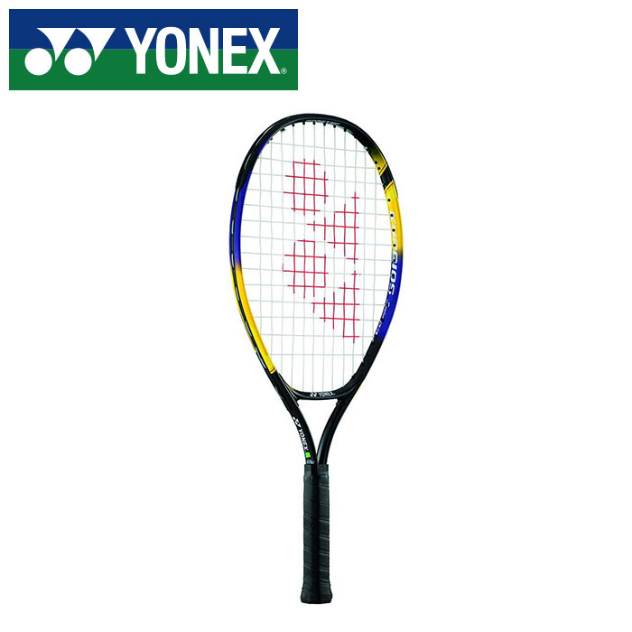 【ヨネックス　YONEX】 01NKJ23G 硬式テニスラケット キリオス ジュニア23 子供 こども イエロー/ネイビー 392 [230422] クリスマス プレゼント