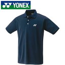 【メール便可230円】【ヨネックス YONEX】【ウェア】テニス・バドミントン 10800 ゲームシャツ メンズ レディース 男女兼用 ポロシャツ ゴルフ ネイ...
