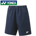【メール便可230円】【ヨネックス YONEX】【ウェア】テニス・バドミントン 15160 ハーフパンツ メンズ レディース 男女兼用 ネイビーブルー 019 ...
