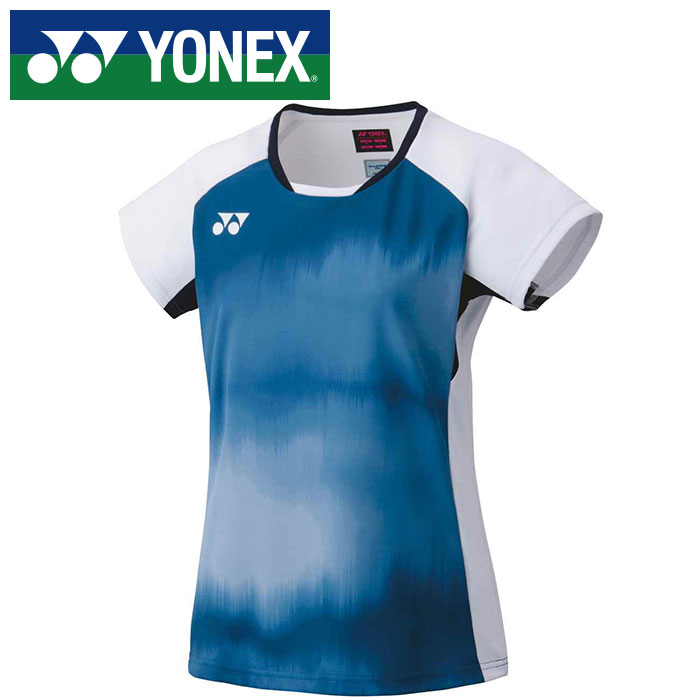 【メール便送料無料(追跡可能)】【ヨネックス　YONEX】【ウェア】 20641 テニス・バドミントン ゲームシャツ(レディース) 女性用 ベリークールドライ UVカット 吸汗速乾 制電 ホワイト 011 [220919]