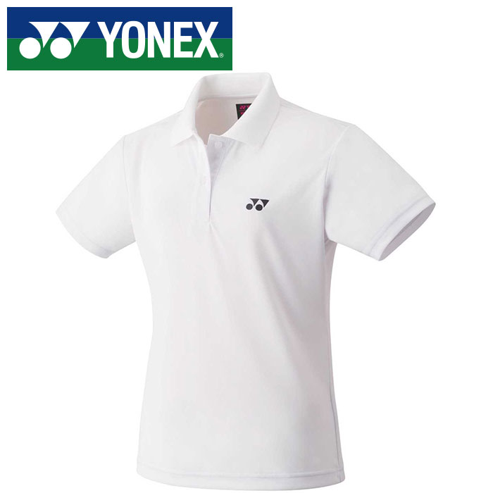 【メール便可230円】【ヨネックス　YONEX】【ウェア】テニス・バドミントン 20800 レディース 女性用 ゲームシャツ ホワイト 011 [230422]