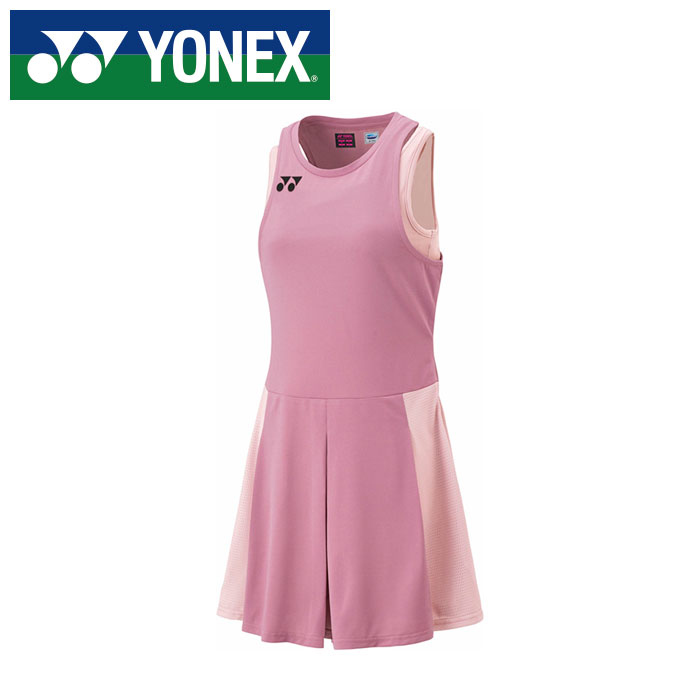 乐天商城 - ★日本バドミントン協会審査合格品★【 ヨネックス YONEX 】【 ウェア 】 バドミントン レディース ジャンプスーツ ヨネックス YONEX 20846Y (307) パールローズ [250609][amz]