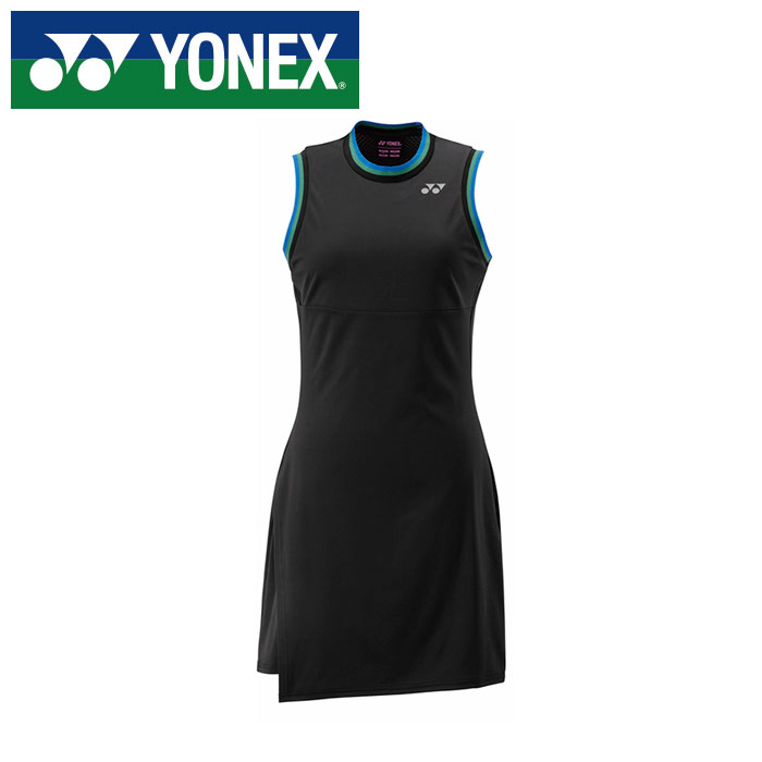 乐天商城 - ★日本バドミントン協会審査合格品★【 ヨネックス YONEX 】【 ウェア 】 テニス バドミントン レディース ワンピース ヨネックス YONEX 20864Y (007) ブラック [250609][amz]