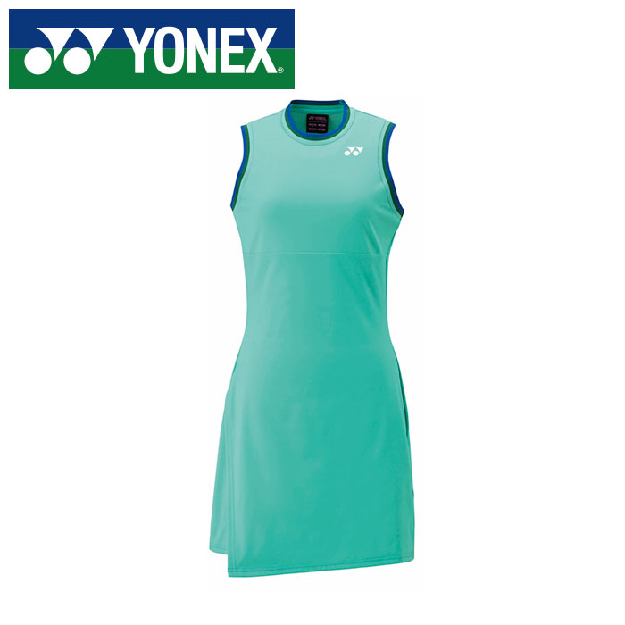 乐天商城 - ★日本バドミントン協会審査合格品★【 ヨネックス YONEX 】【 ウェア 】 テニス バドミントン レディース ワンピース ヨネックス YONEX 20864Y (602) クリアーミント [250609][amz]