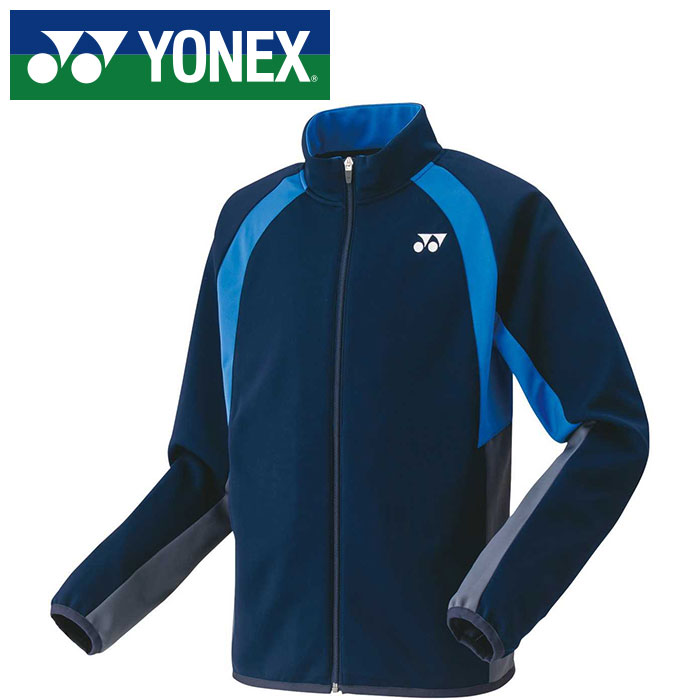 【ヨネックス　YONEX】【ウェア】テニス・バドミントン 50139J ジュニア用ニットウォームアップシャツ 子供 こども ネイビーブルー 019 [230422]