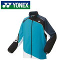 【ヨネックス YONEX】【ウェア】 70087 テニス・バドミントン 裏地付ウィンドウォーマーシャツ メンズ レディース 男女兼用 ディープシー 422 [2...