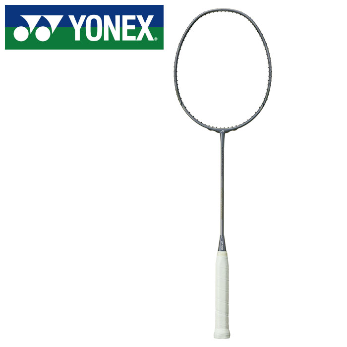 【2025年春夏モデル】【ヨネックス　YONEX】 中級者向け バドミントン ラケット フレームのみ ナノフレア ネクステージ 専用ケース付き ヨネックス YONEX NF-NT (144) ダークグレー [250609]