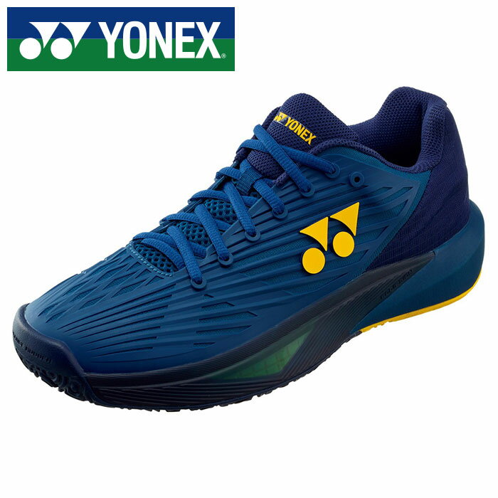 【2025年春夏モデル】【ヨネックス　YONEX】【シューズ　靴】 テニスシューズ メンズ パワークッション エクリプション 5MGC オムニ クレー テニス シューズ ヨネックス YONEX SHTE5MGC (113) インクブルー [250609]