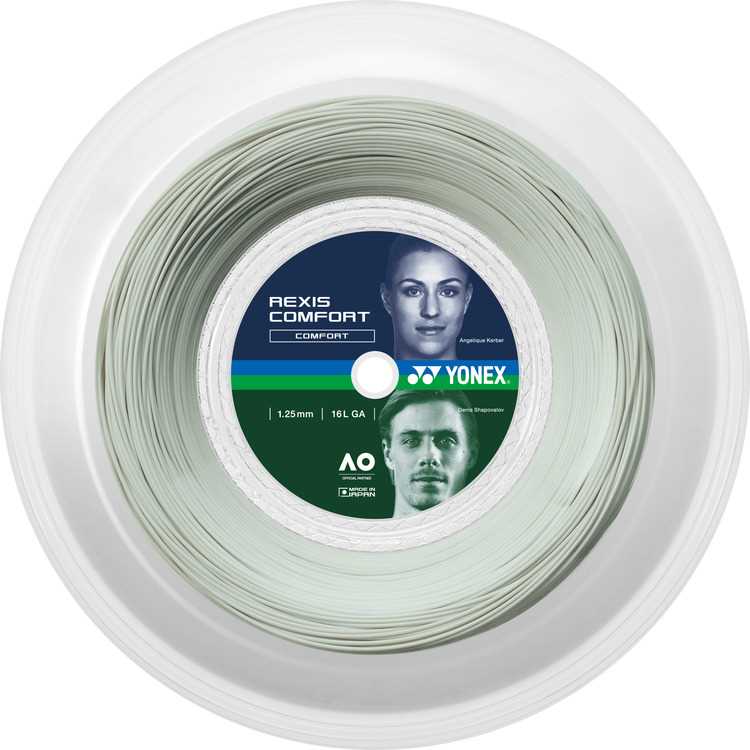 【 ヨネックス YONEX 】 TRCF125R2 テニス ストリング ガット レクシスコンフォート125(200m) クールホワイト 570 [230422][amz]