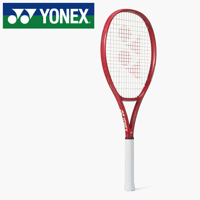 【 2026年 春夏モデル】【 ヨネックス YONEX 】 硬式 テニスラケット フレームのみ Vコア アルファ テニス ラケット 08VCAP (338) ルビーレッド [260517][amz]