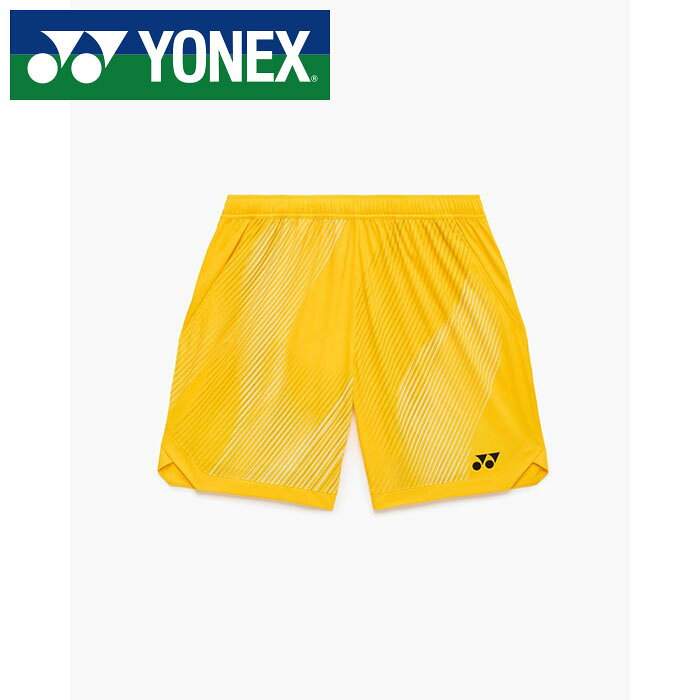 Rakuten - 【メール便送料無料(追跡可能)】【 2026年 春夏モデル】【 ヨネックス YONEX 】【 ウェア 】 テニス バドミントン ハーフパンツ メンズ ハーフ パンツ 15250 (221) ヤマブキ [260517][amz]