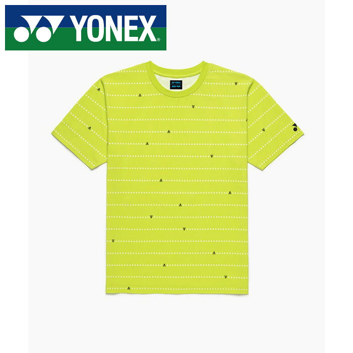 【メール便送料無料(追跡可能)】【 2026年 春夏モデル】【 ヨネックス YONEX 】【 ウェア 】 テニス バドミントン ジュニア 半袖 Tシャツ 子供 小学生 シャツ 16840J (680) フレッシュライム [260517][amz]