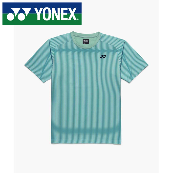 Rakuten - 【メール便送料無料(追跡可能)】【 2026年 春夏モデル】【 ヨネックス YONEX 】【 ウェア 】 テニス バドミントン 半袖 Tシャツ ドライ 速乾 メンズ レディース 男女兼用 シャツ 16844 (602) クリアーミント [260517][amz]