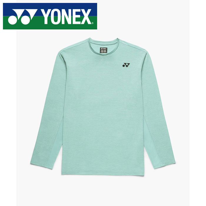 Rakuten - 【メール便送料無料(追跡可能)】【 2026年 春夏モデル】【 ヨネックス YONEX 】【 ウェア 】 テニス バドミントン 長袖 Tシャツ メンズ レディース 男女兼用 シャツ ロンT 16848 (602) クリアーミント [260517][amz]