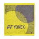 [刺繍可]【メール便可230円】【2024年春夏モデル】【ヨネックス　YONEX】【アクセサリー】 タオルハンカチ 今治タオル AC1088 (004) イエロー [240304]