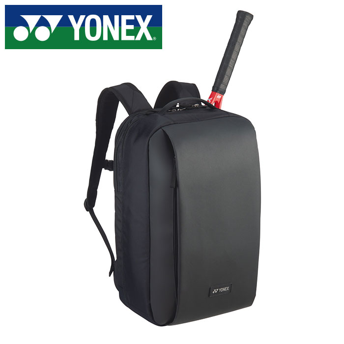 ★テニスラケット1本収納可★【 ヨネックス YONEX 】【 スポーツバッグ 】テニス バックパックX BAG2318X (007) ブラック [231013][amz] クリスマス プレゼント