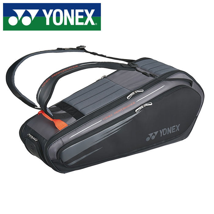 ★テニスラケット6本収納可★【 ヨネックス YONEX 】【スポーツバッグ】テニス ラケットバッグ6 BAG2322R..